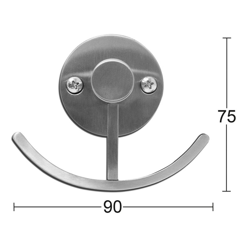 KNAGG HABO SMILE RUSTFRITT STÅL