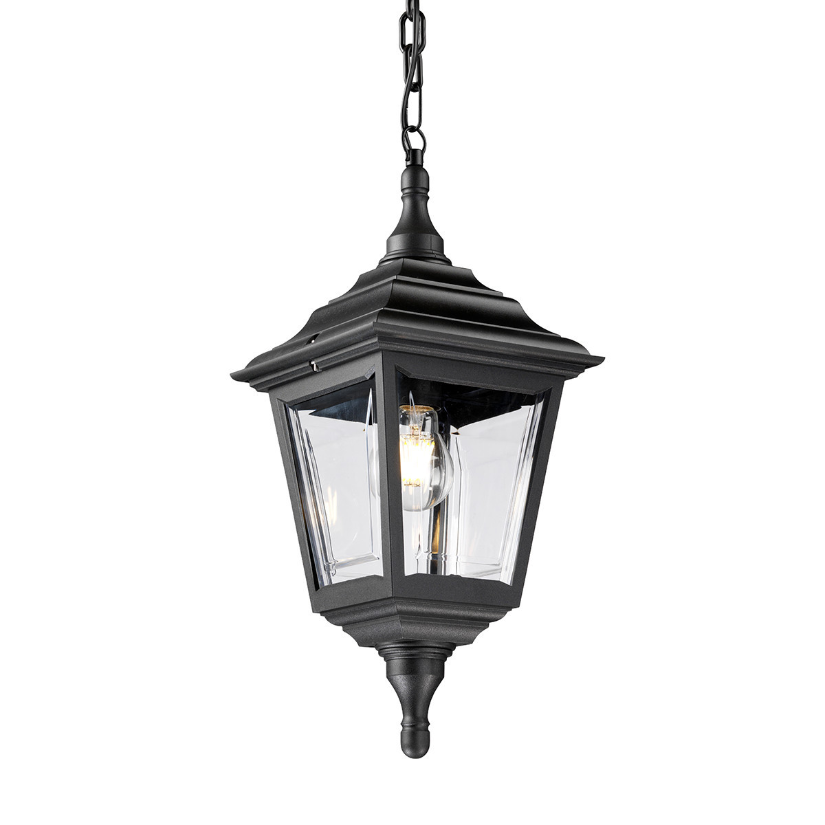 Lampa sufitowa zewnętrzna Kerry czarna 1 x E27 x 60W IP44 Elstead