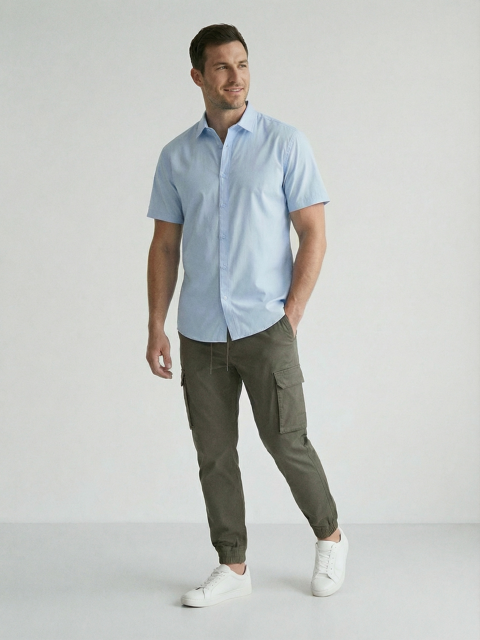 Spodnie jogger cargo