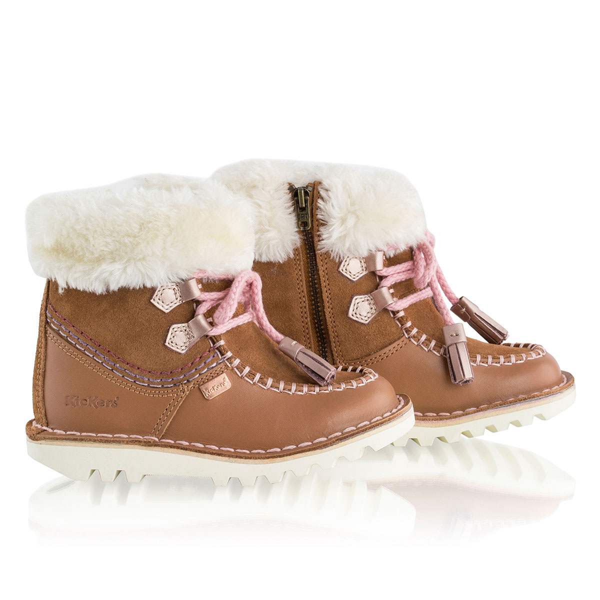 Russell & Bromley KICK FUR Faux Fur Lined Boot