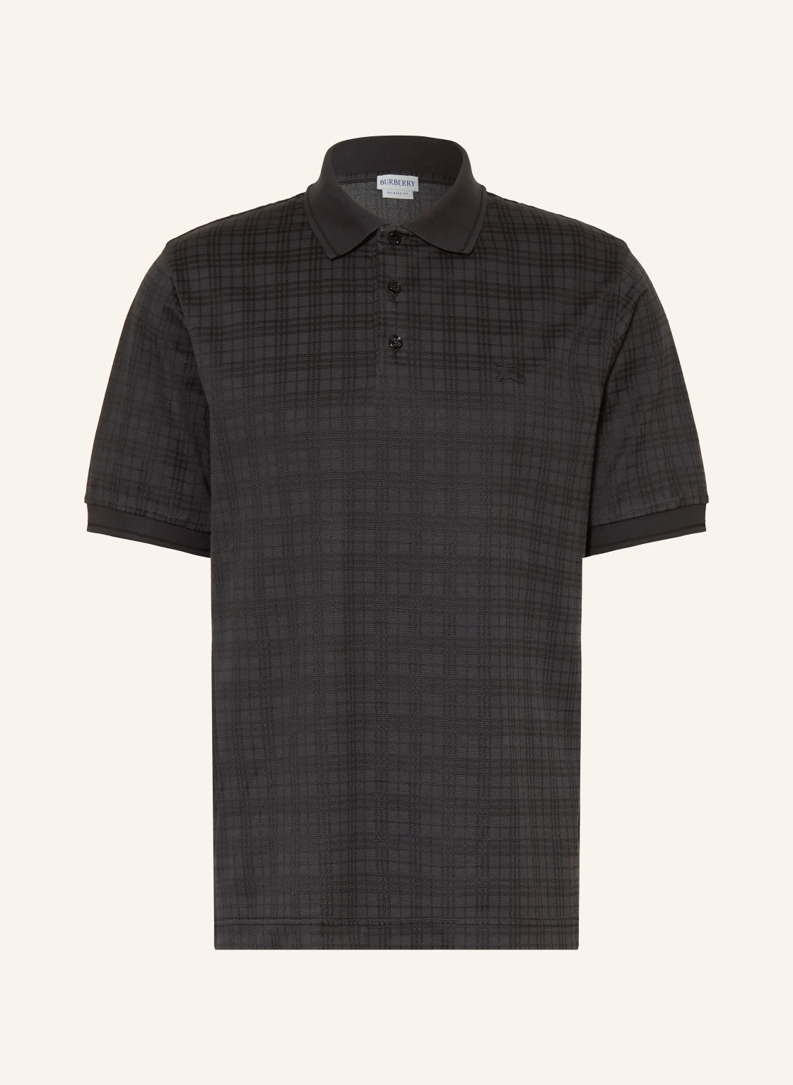 BURBERRY Strick-Poloshirt PELHAM Relaxed Fit