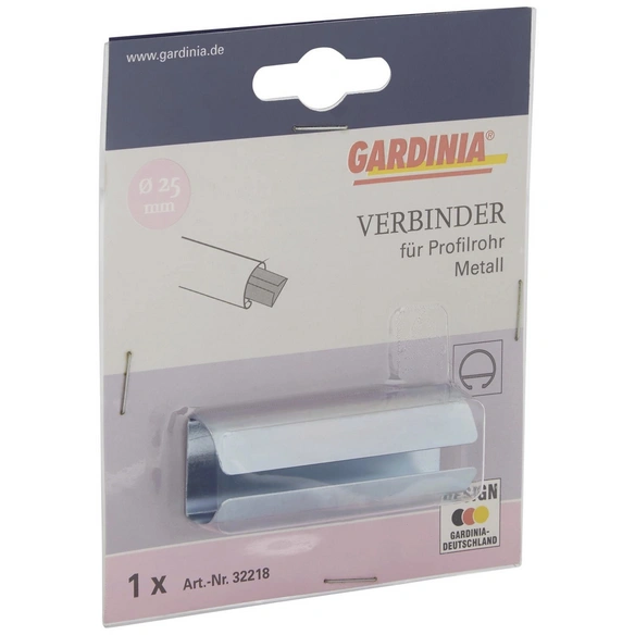 Profilverbinder, Windsor, Silber, 25 mm