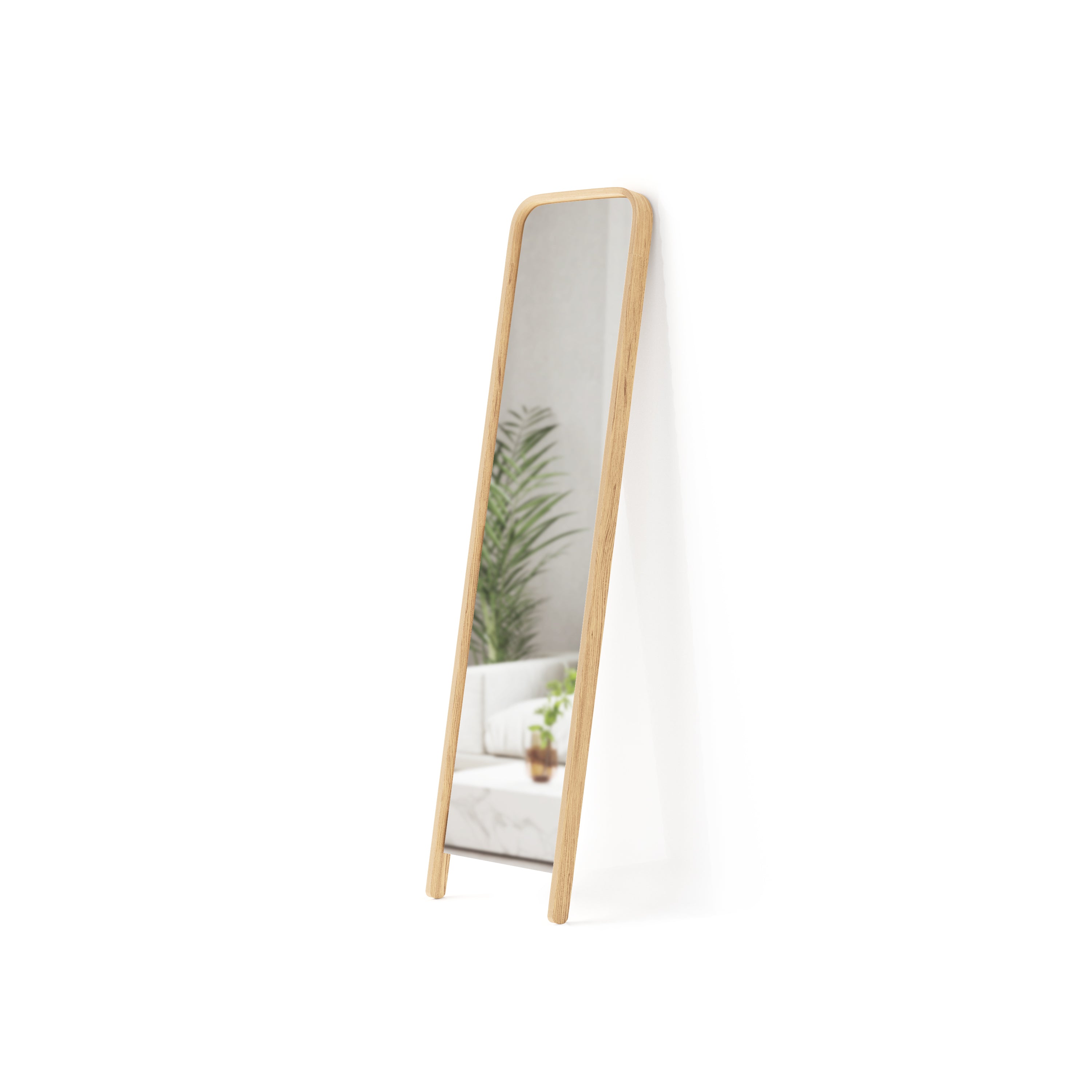 Umbra staande spiegel Bellwood - 157 x 39 x 5 cm - Naturel