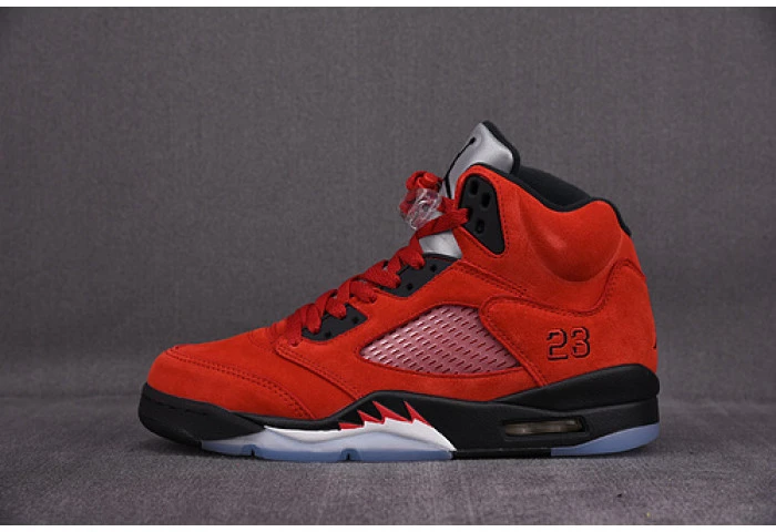 Air Jordan 5 Raging Bull 2021 Red Suede DD0587-600
