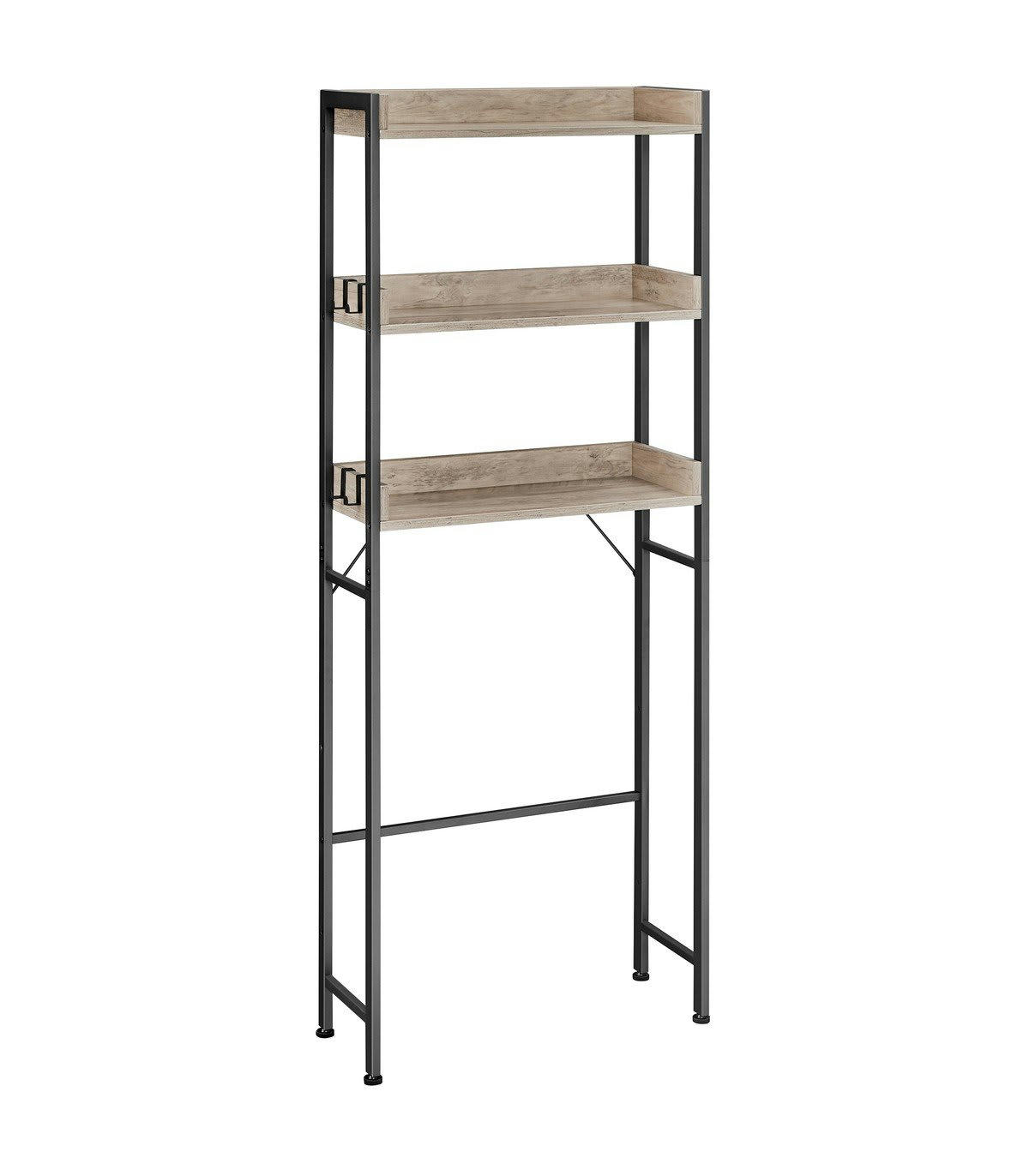 - Etagère pont WC avec 3 étagères - L63 cm