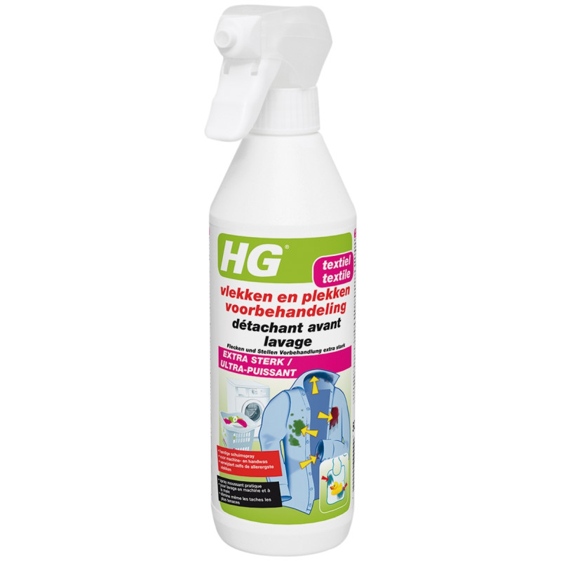 Spray détachant ultra-puissant avant lavage 0,5 L HG