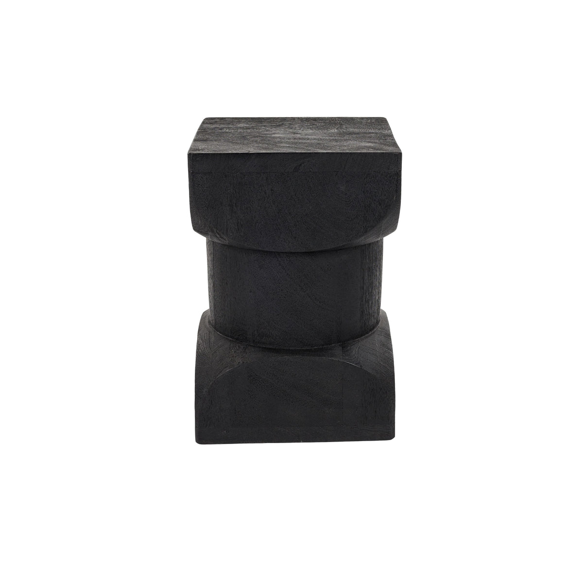 Housecraft Living Rea Bijzettafel Vierkant 30x30 cm Mangohout Donkerbruin