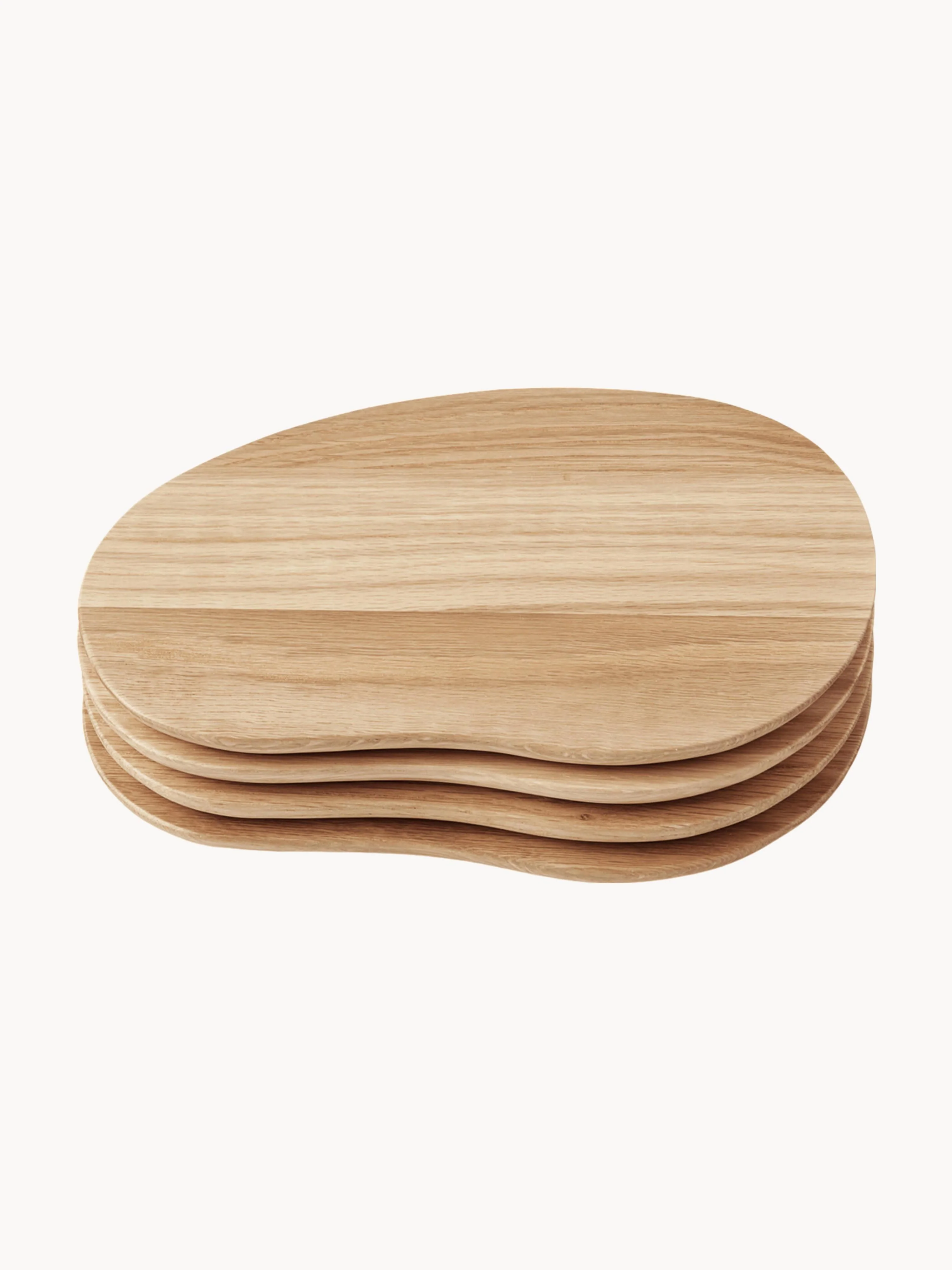 Schneidebretter Cairn aus Eichenholz, 4er-Set