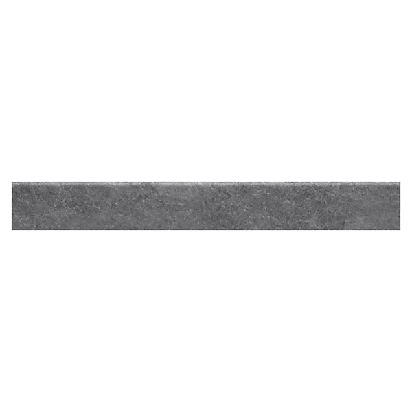 2 Plinthes carrelage Mitha gris foncé l.7 x L.60 cm