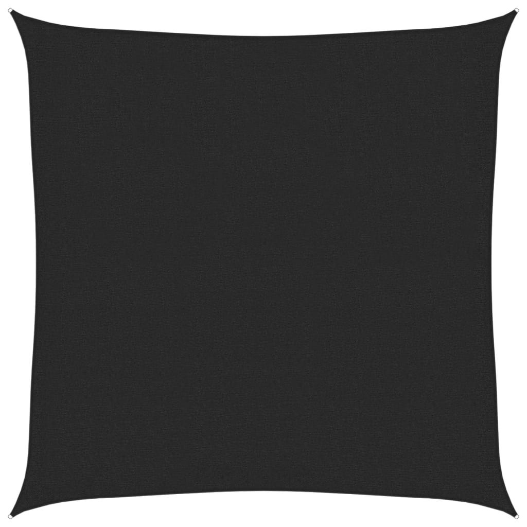 Żagiel przeciwsłoneczny Czarny 2.5 x 2.5 m vidaXL