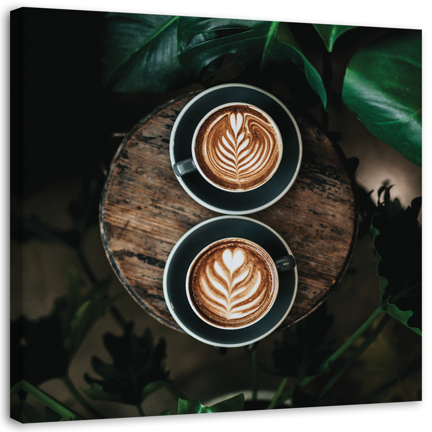 Feeby Obraz Kawa latte napój 30x30