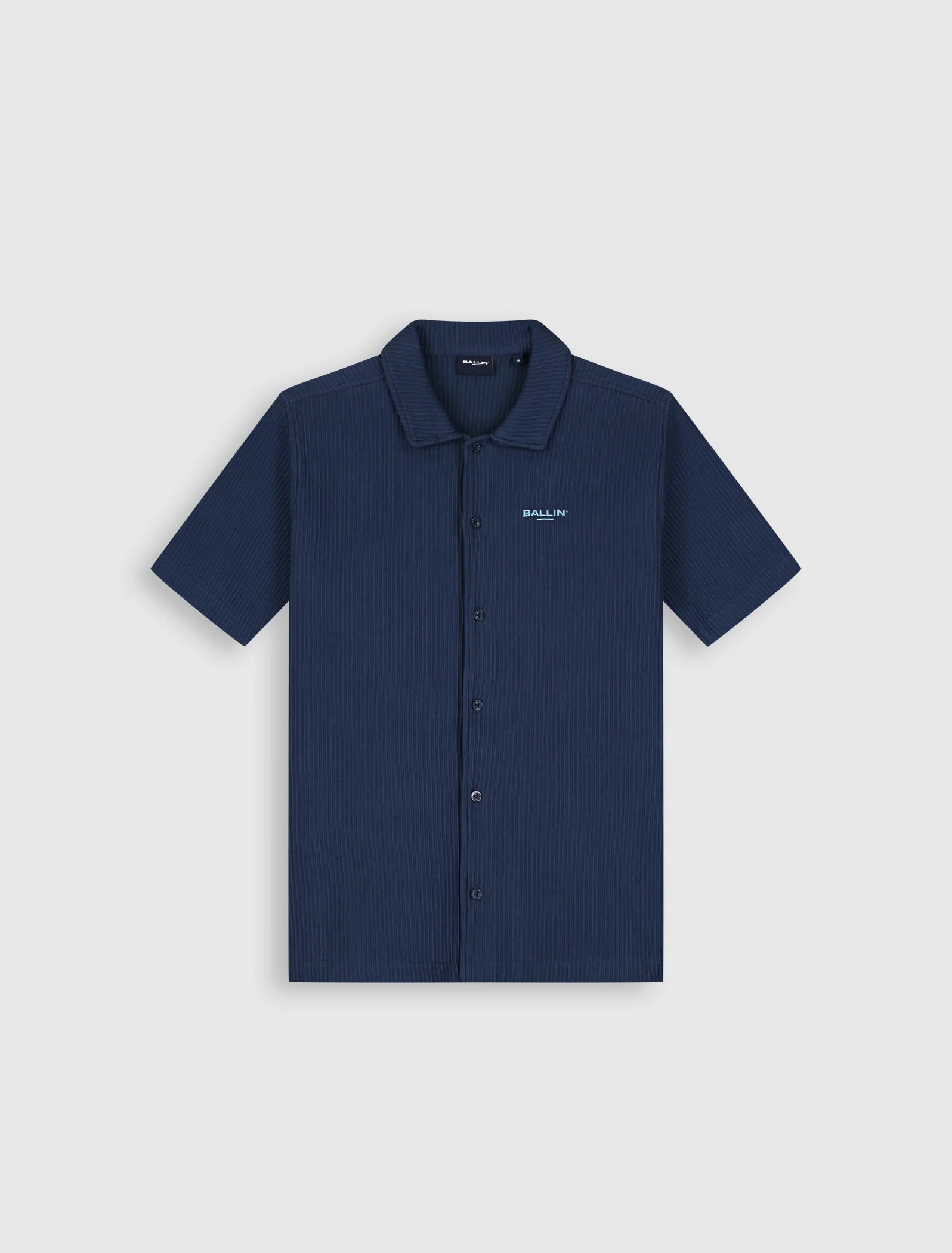 Junior Vertical Stripes Shirt | Navy