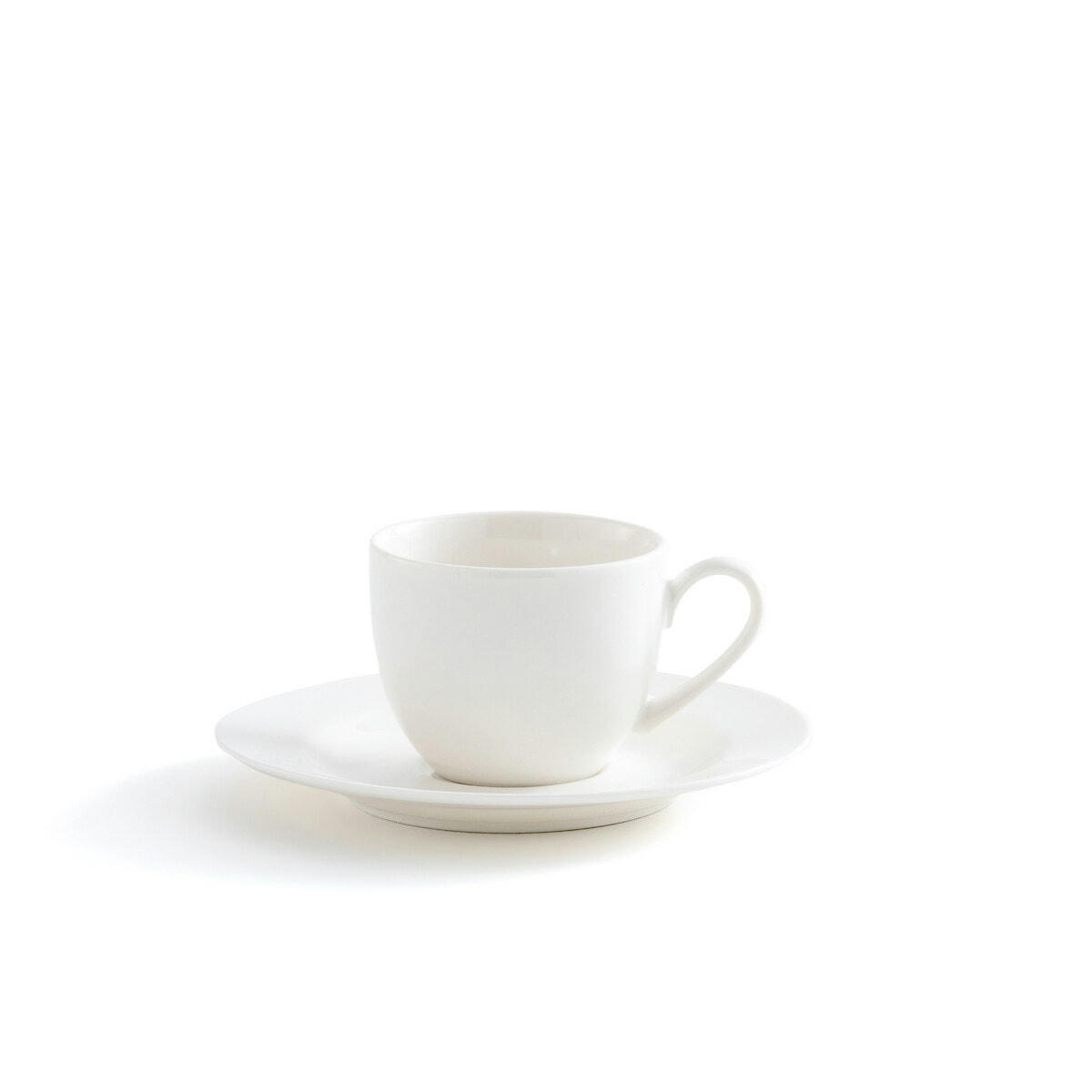 Lot de 4 tasses à café en porcelaine Ginny