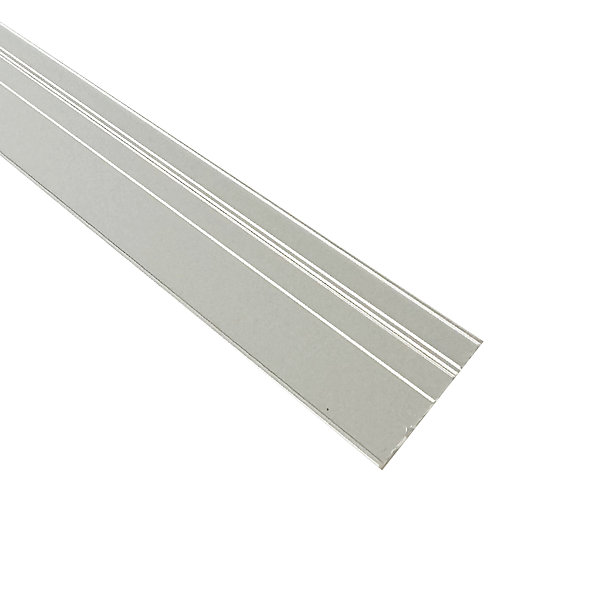 Méplat alu (24mm x 1,45mm x 1000 mm, Anodisé argent)