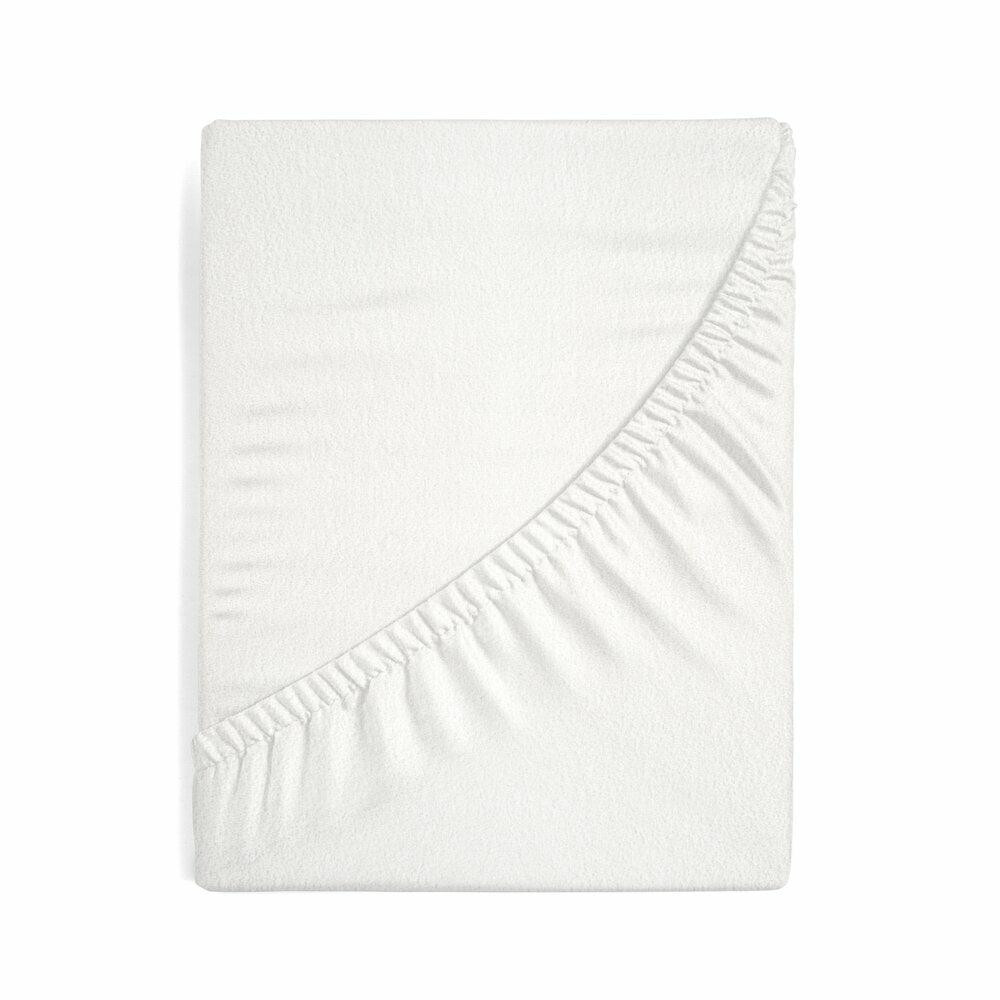 Prześcieradło FROTTE kremowe 140x200 cm   20 cm z gumką