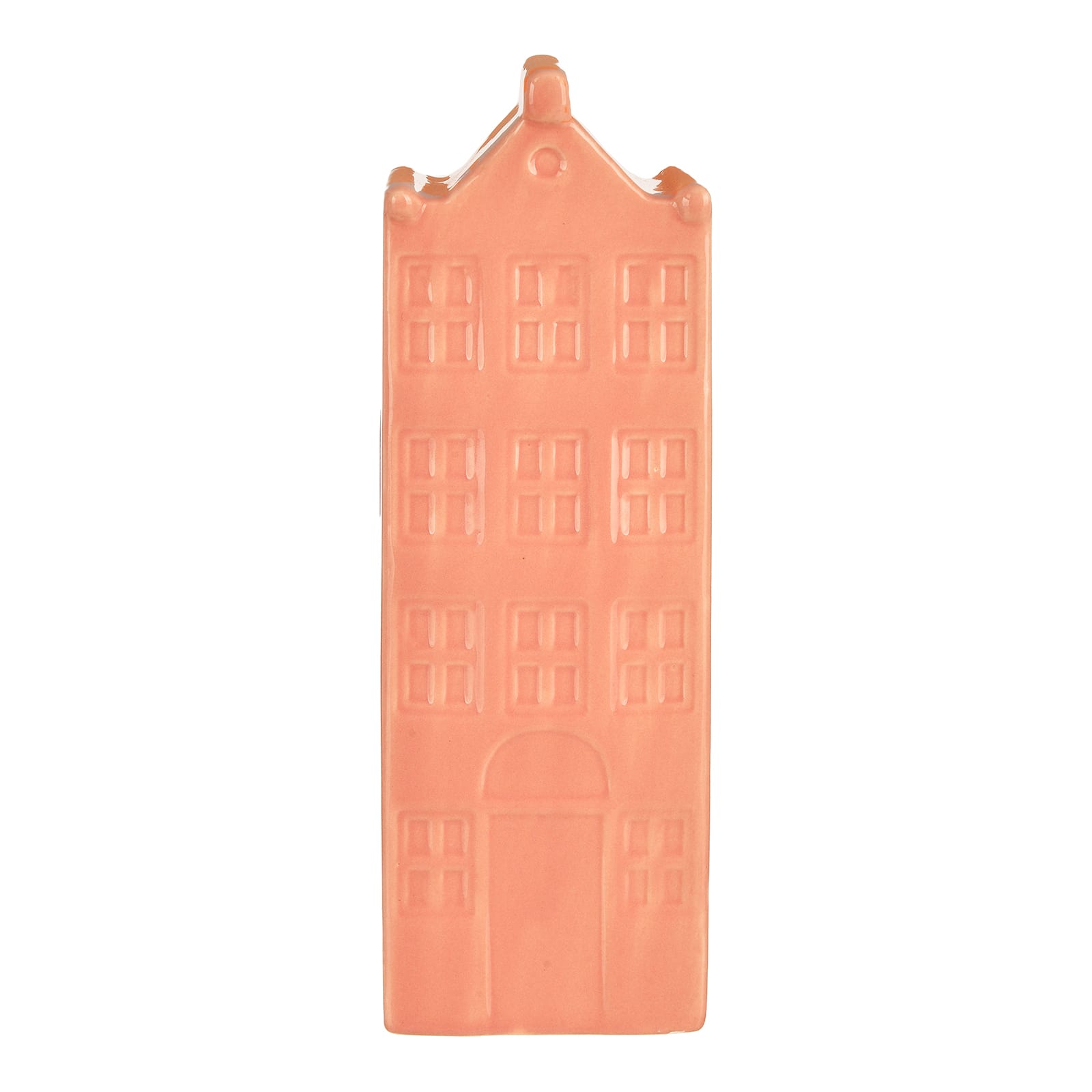 Deko-Objekt Haus Orange,B 65 x H 200 x T 55 mm