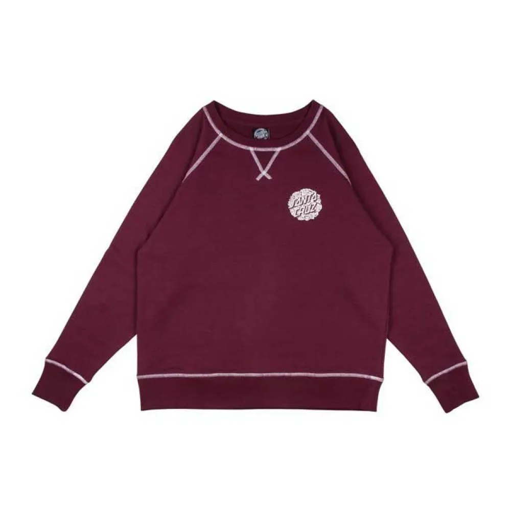 Santa Cruz Crew bouquet dot sweatshirt
