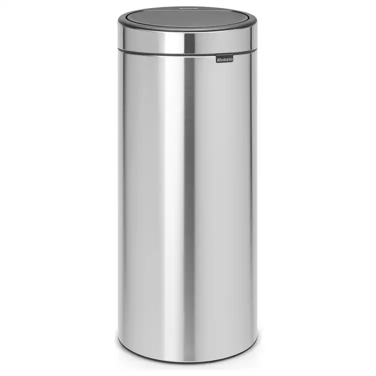 Brabantia 30L Touch Bin - Matt Steel