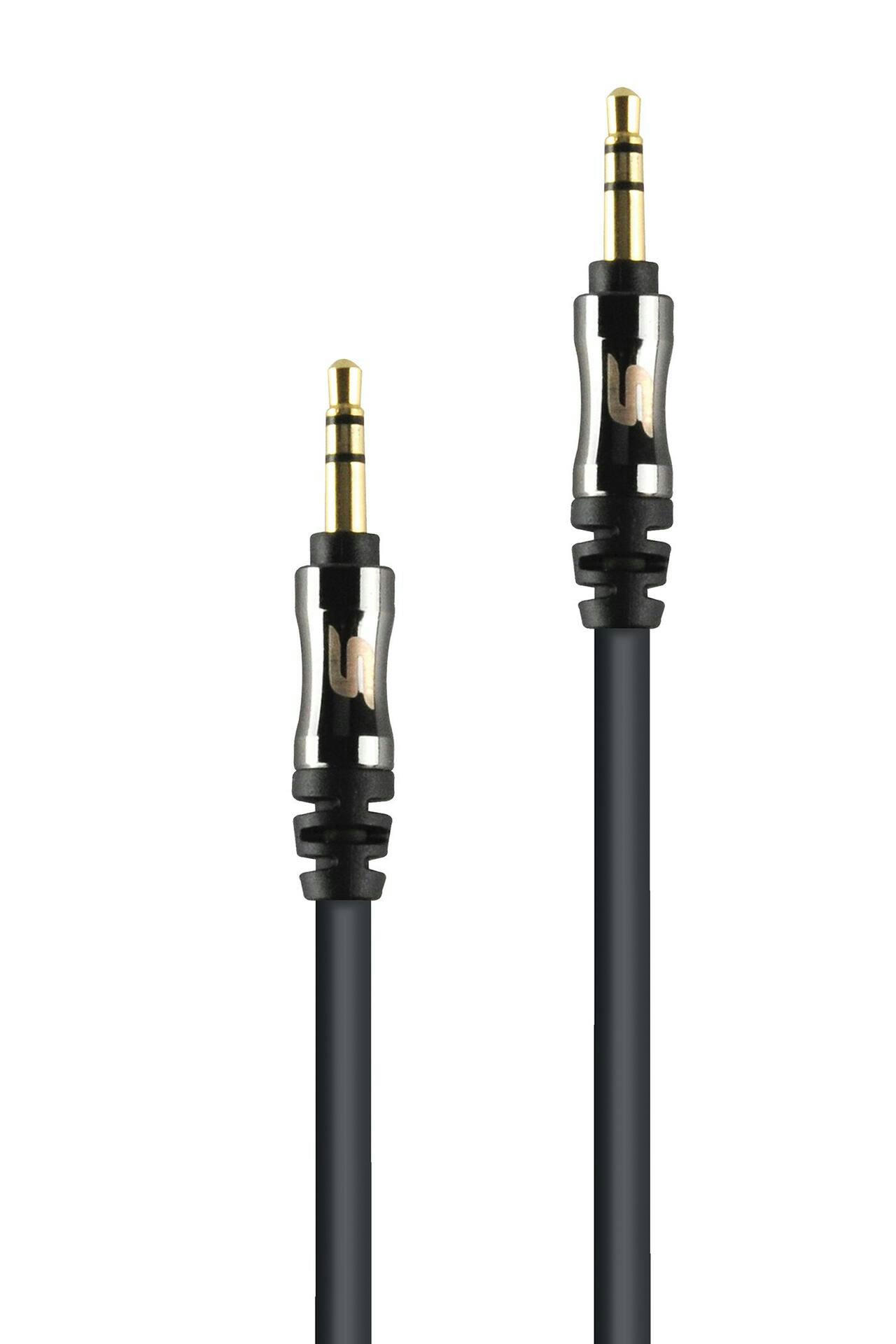Scosche Audio Plug Cable, 3.5mm, for iPod/MP3 Players, 3-ft