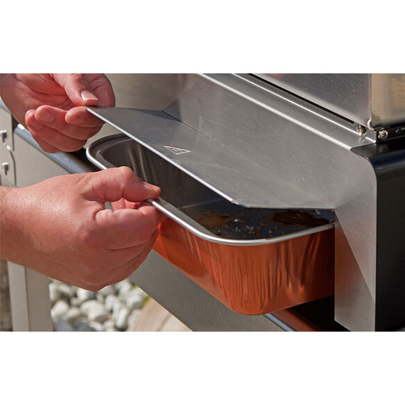 2 Barquettes aluminium pour Barbecue Mythic / Mythik et Plancha Duo K Krampouz
