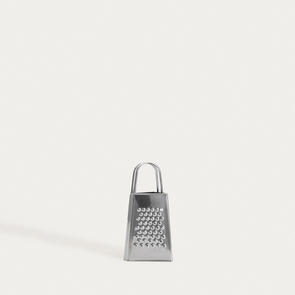 Tarka ONTARIO z uchwytem srebrna 5x11,5 cm