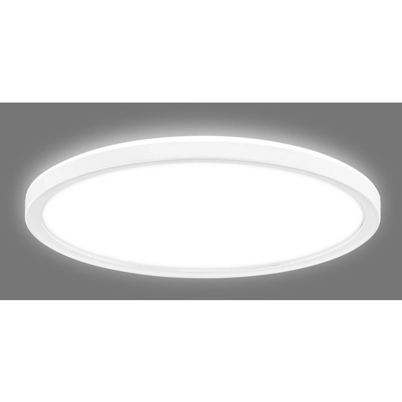 Leuchte, LED Deckenleuchte, ultraflach, 18 W, weiß matt
