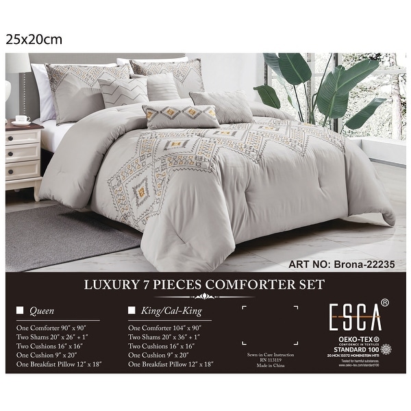 Wellco 7PC COMFORTER SET
