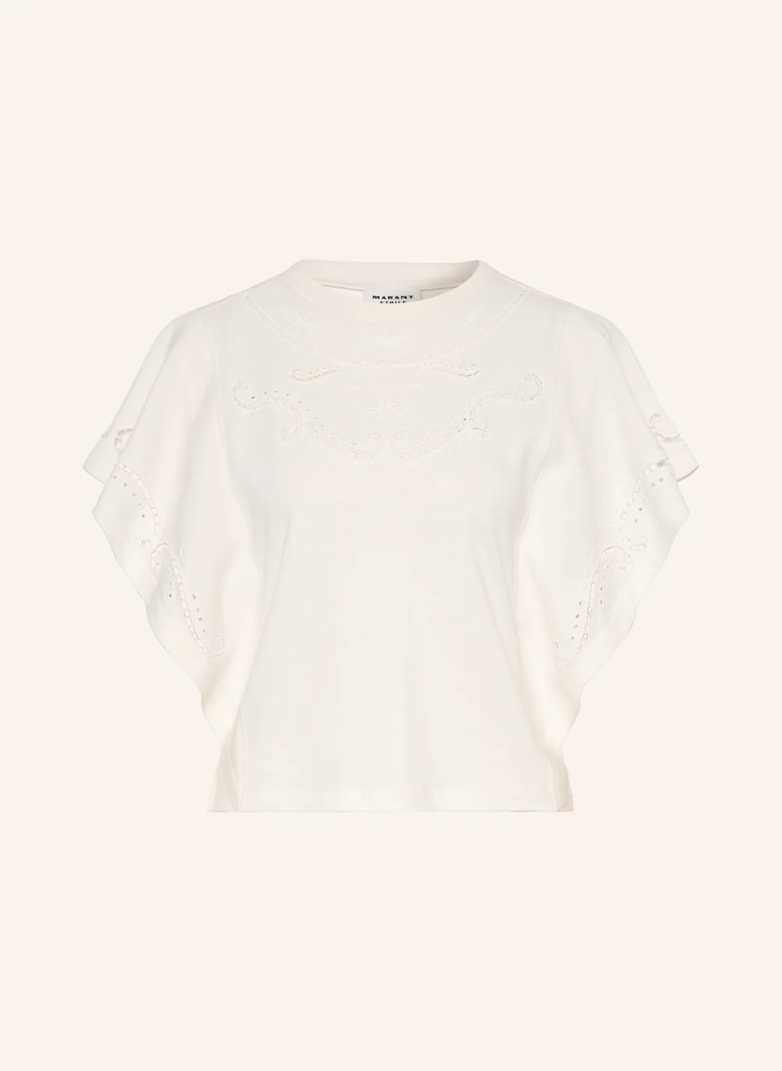 MARANT ÉTOILE Blusenshirt EOLINE mit Lochspitze