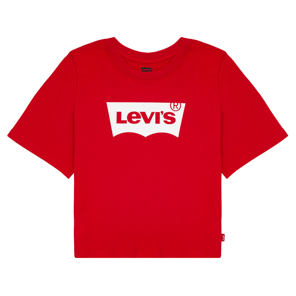 Levi's - LIGHT BRIGHT CROPPED TEE - Red