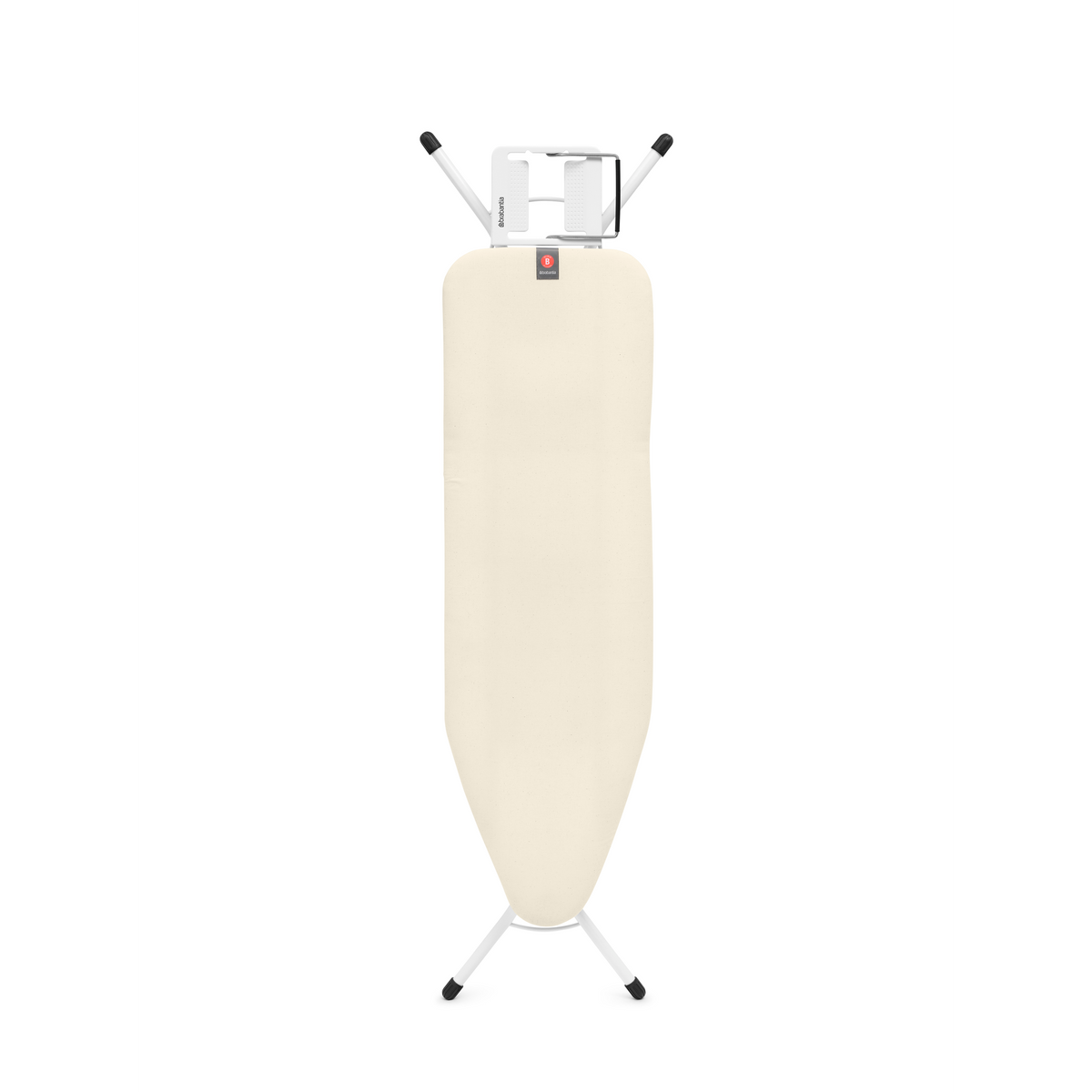 Brabantia Strijkplank B, 124x38 cm, strijkerhouder 347764 - Ecru
