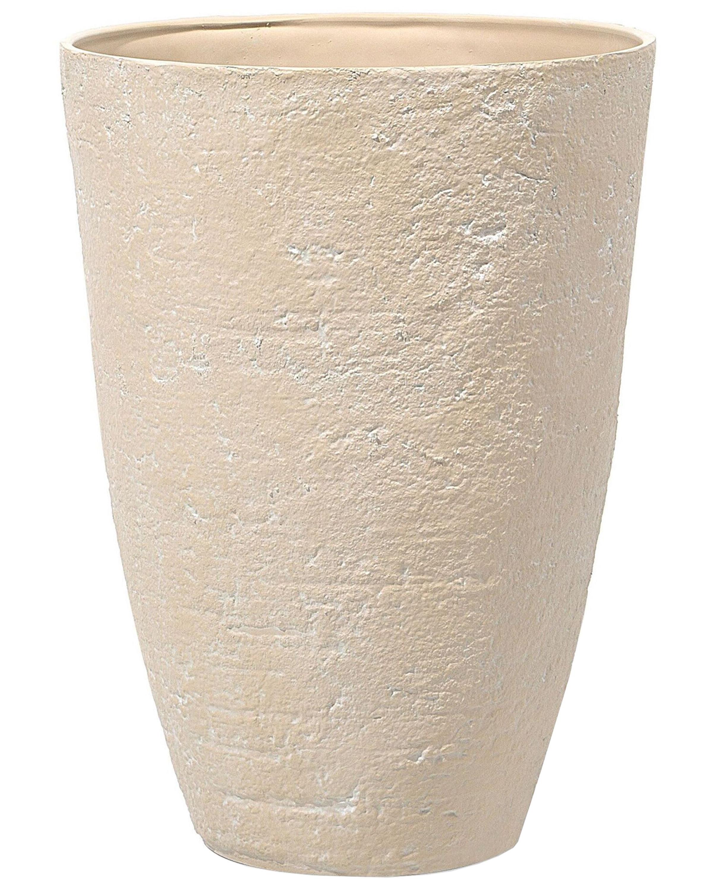 Plant Pot CAMIA 51 cm Beige