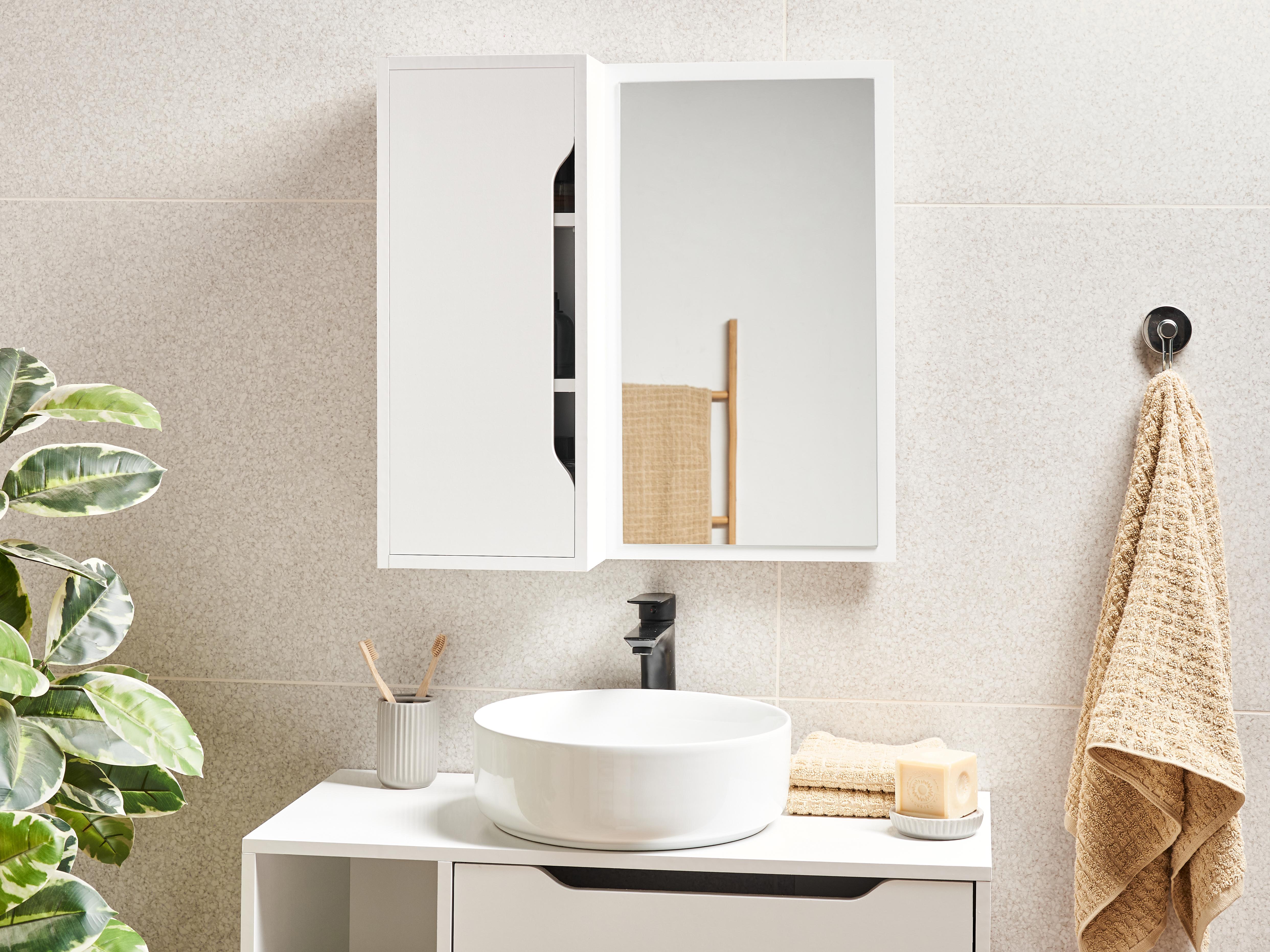 Wall Cabinet PALMAS 60 cm 60 cm White