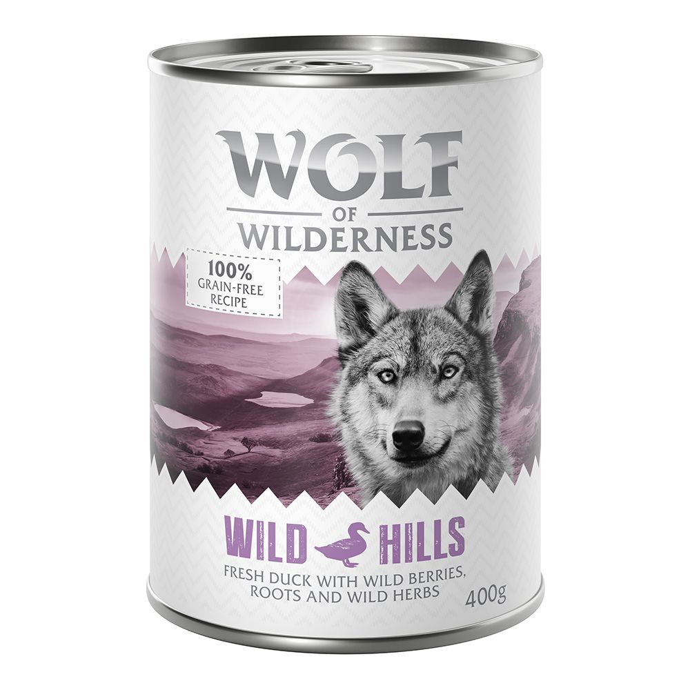 Wolf of Wilderness Adult Single Protein 6 x 400g