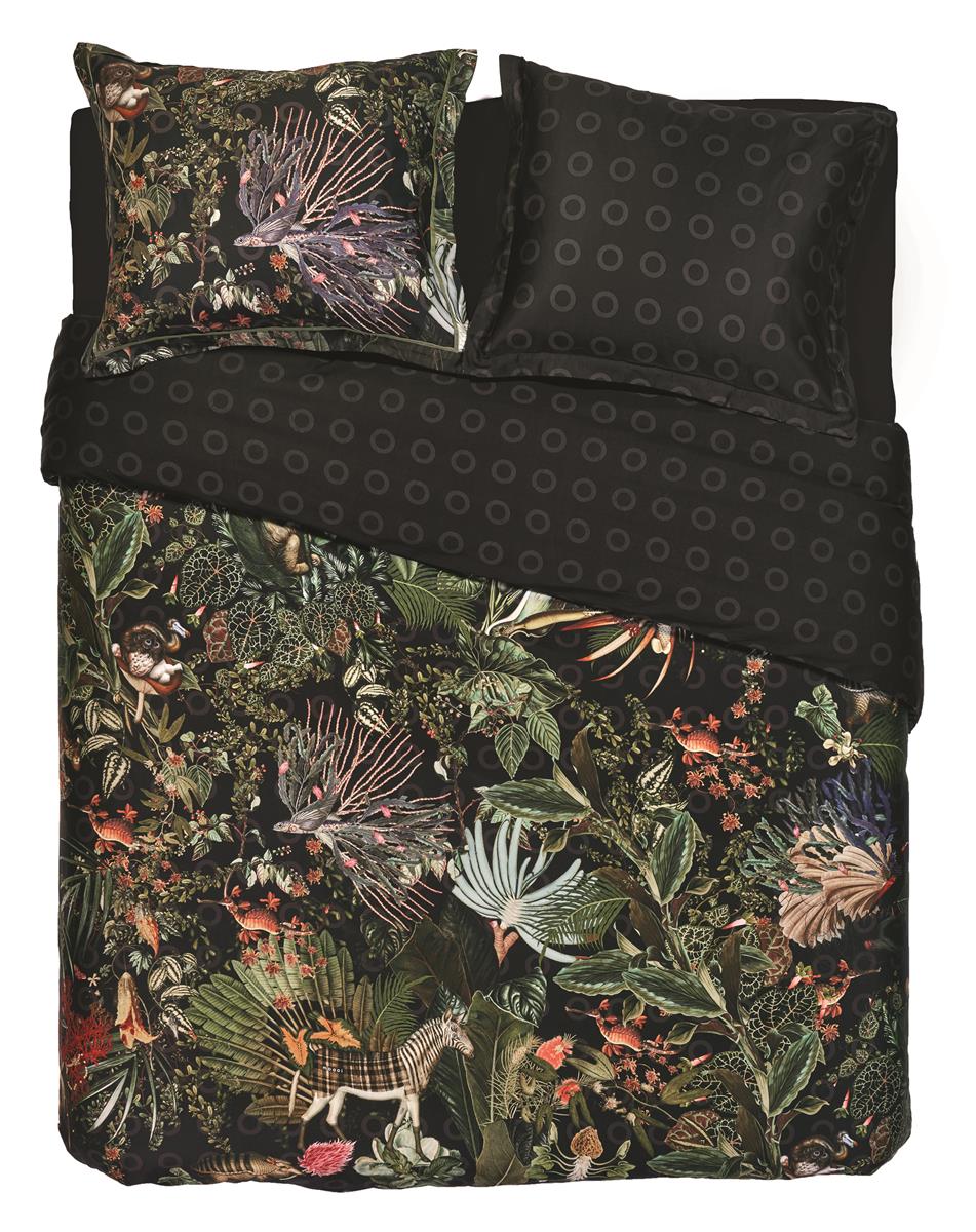 MOOOI dekbedovertrek Menagerie - 260x200/220 cm - raven