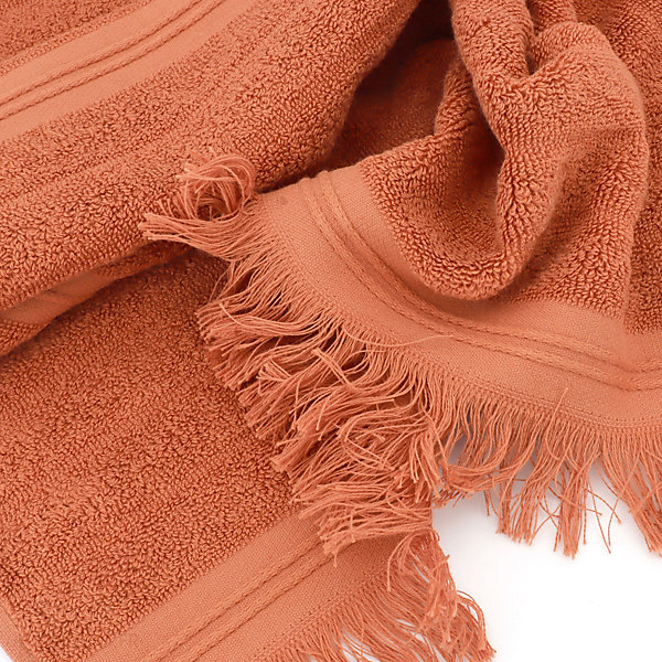 Drap de bain 100x150 cm NATURAL STRIPES ocre