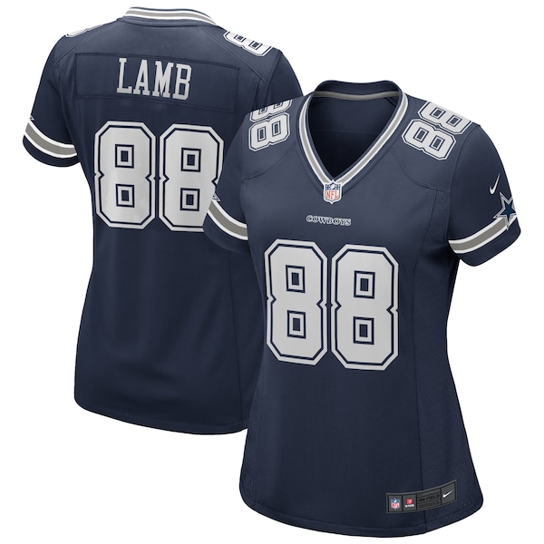 CeeDee Lamb Dallas Cowboys Nike Women's Game Jersey - Navy/White