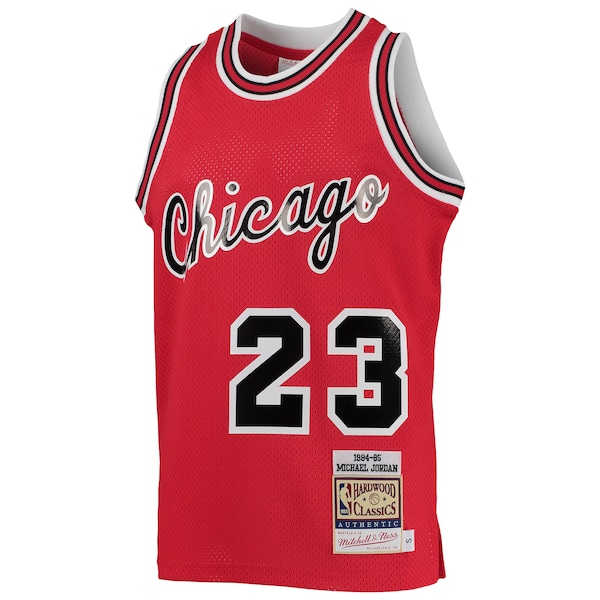 Youth Chicago Bulls Michael Jordan Red 1984/85 Hardwood Classics Authentic Jersey