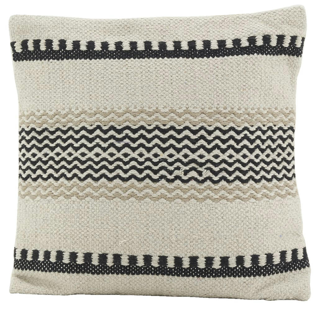 - Coussins en coton graphiques et ethniques (lot de 2)