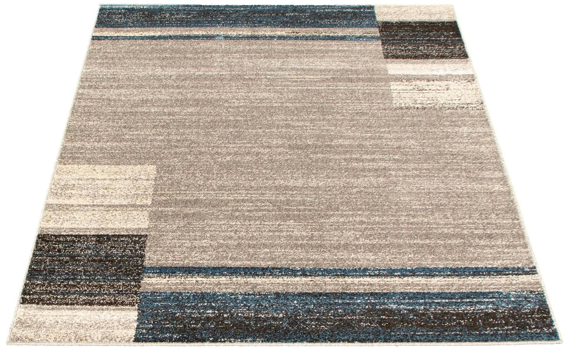 ECARPET Ayla Rectangle Indoor Area Rug, Grey/Blue, Assorted Sizes