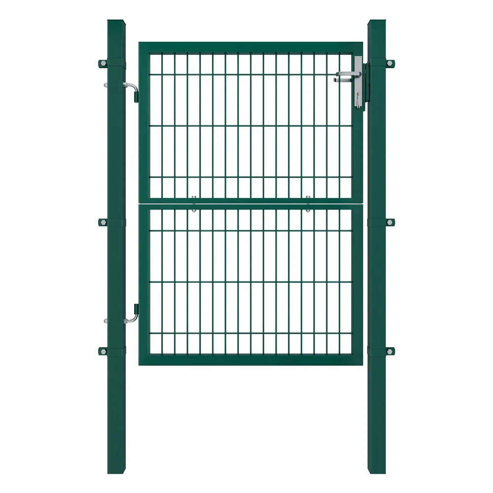 Portillon de jardin en acier galvanisé