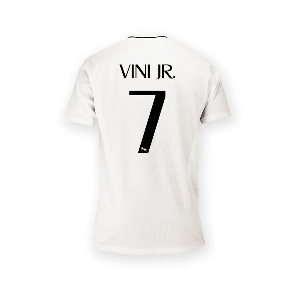 Real Madrid 24/25 Vinicius home junior short sleeve T-shirt