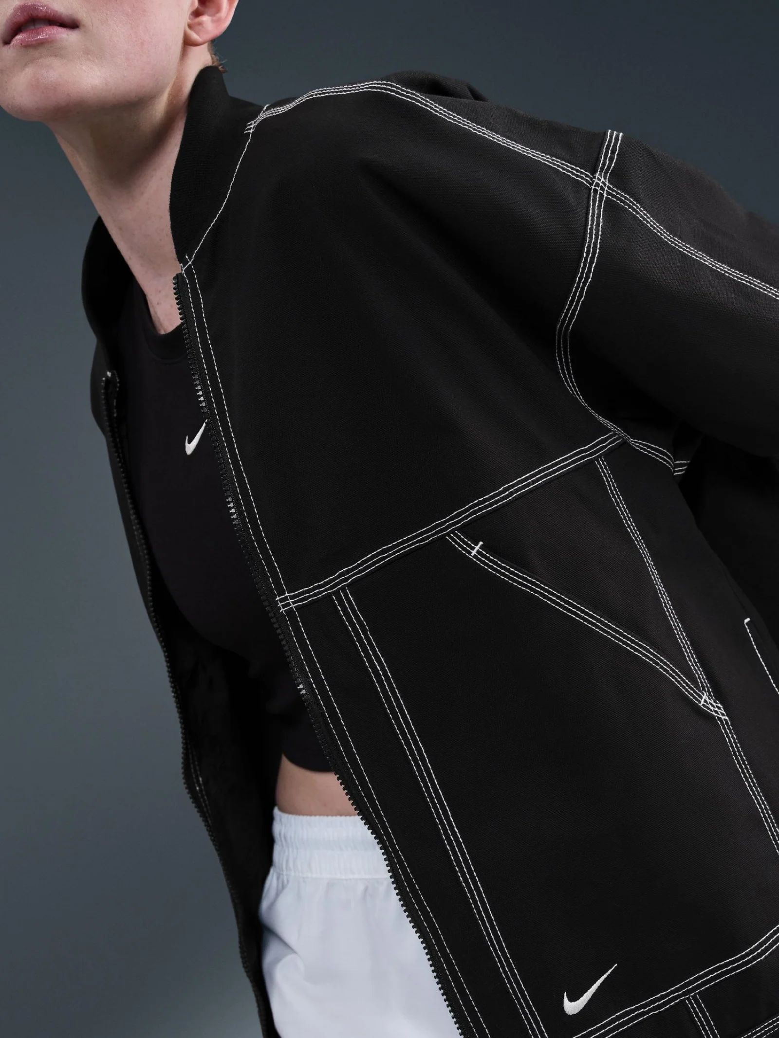 NSW Oversized Graphic Cargo Jacket