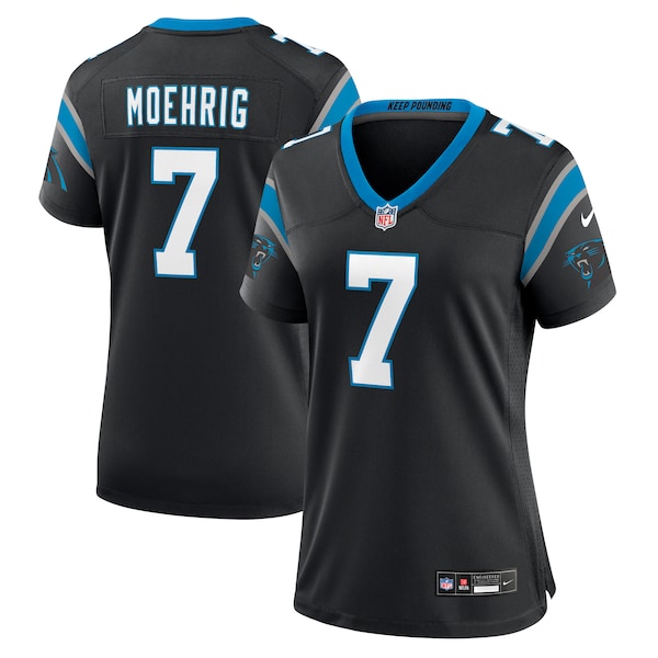 Trevon Moehrig Carolina Panthers Nike Women's Team Game Jersey -  Black