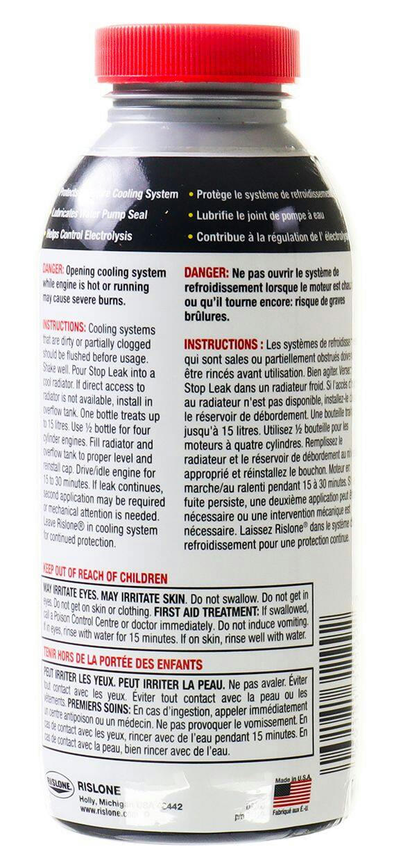Rislone Radiator Cooling Stop Leak, 325-mL