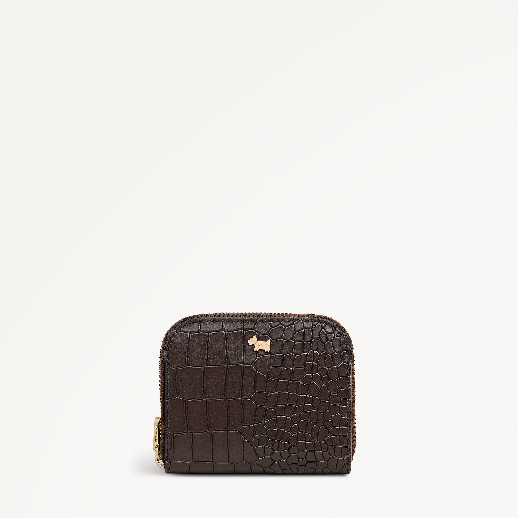 Percy Grove - Faux Croc Small Zip Around Purse - OSF11511