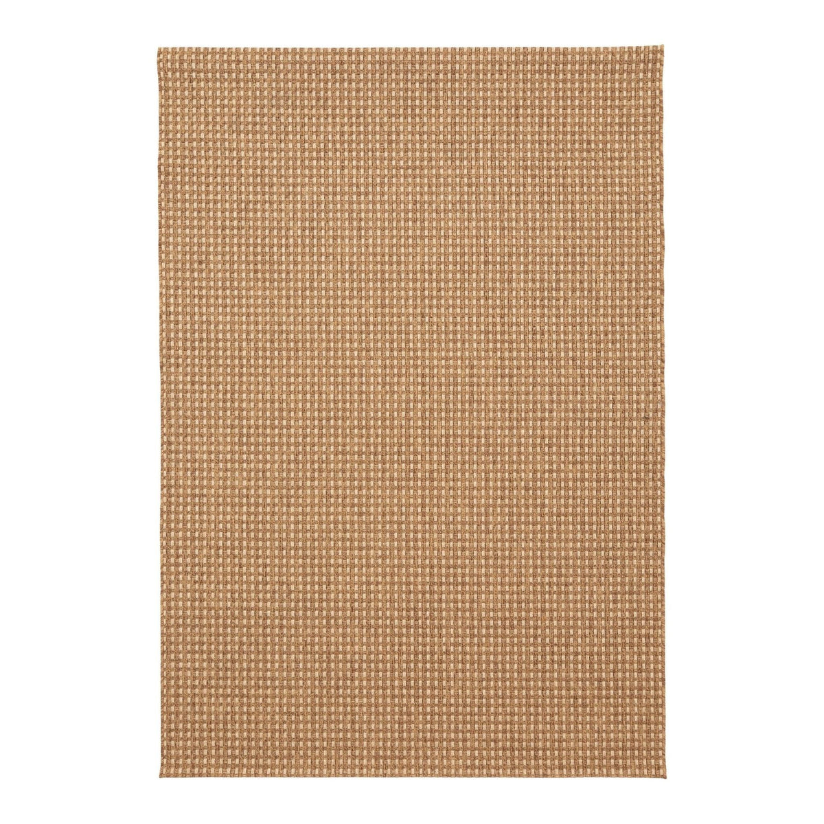 AFK Living vloerkleed Pienza - voor binnen en buiten - kastanje - 80 x 200 cm