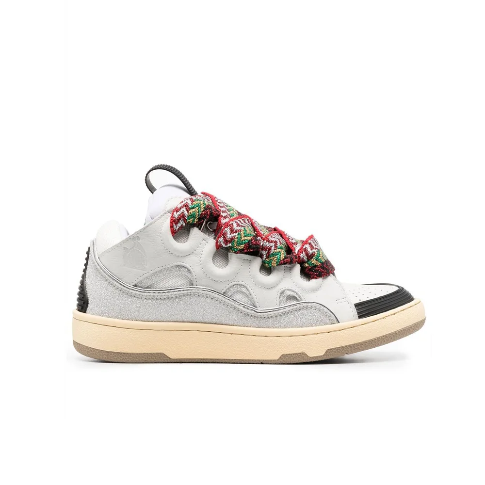 Lanvin LEATHER CURB SNEAKERS