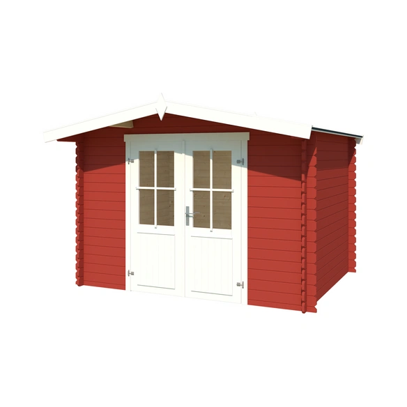 Gartenhaus »Baltimore«, BxHxT: 324 x 222,3 x 290 cm (Außenmaße inkl. Dachüberstand), Holz