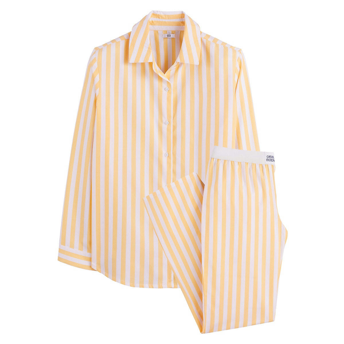 Pyjama Signature, oversize et rayé