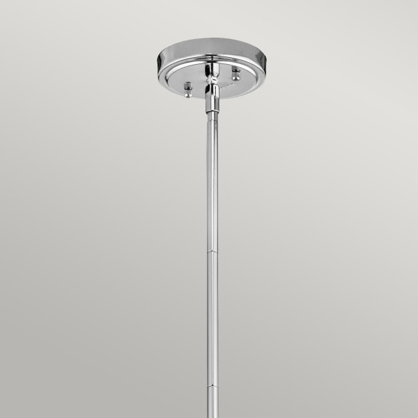 Lampa wisząca chromowana Everly 1xE27x60W wym: 137,2x26,8x26,8 cm Kichler